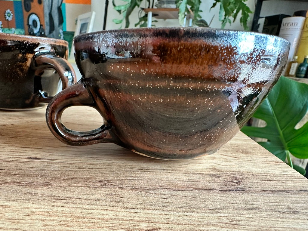 Latte cups (Tenmoku)
