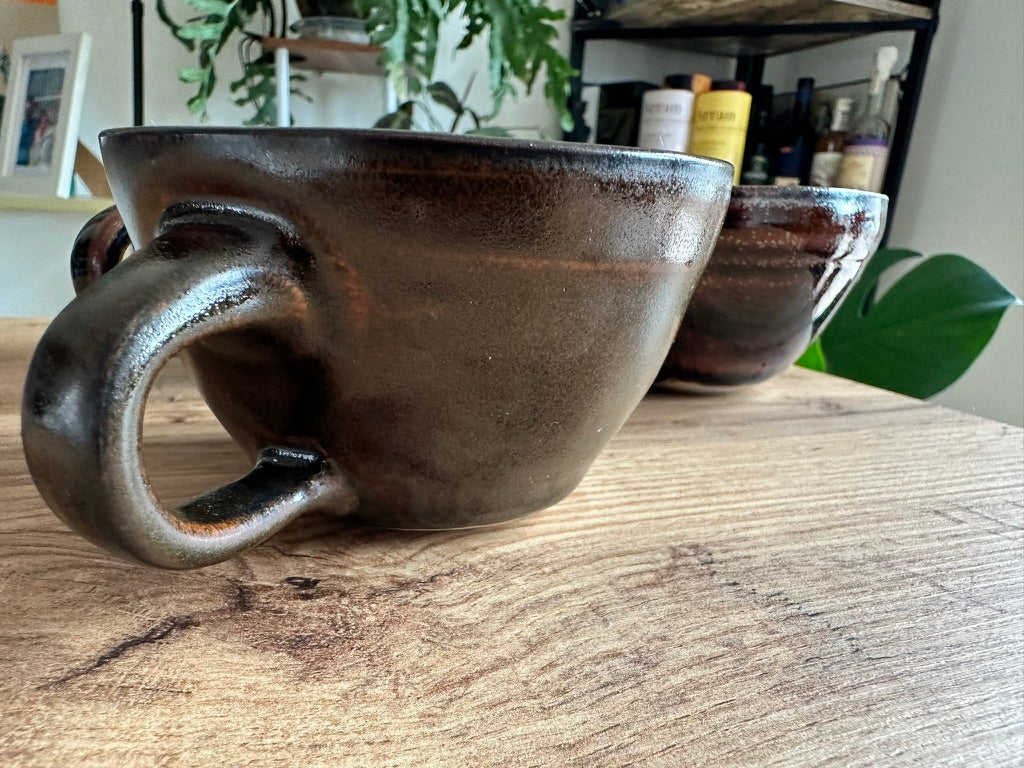 Latte cups (Tenmoku)